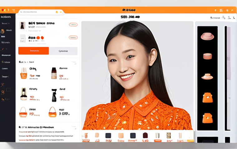 **

Prompt:  A customer shopping online with personalized product recommendations popping up on the screen. The interface should feel modern and intuitive, reflecting e-commerce platforms like Taobao. The customer should look happy and engaged, illustrating the benefit of data-driven personalization.  Emphasis on the convenience and relevance of the suggestions.  Bright, inviting colors.

**
