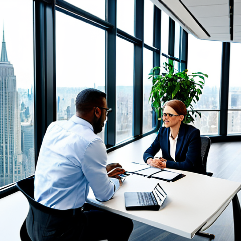 소비자 불만 처리 매뉴얼 제작법 - Modern Office Scene**
"A diverse team of professionals collaborating in a bright, modern office spa...