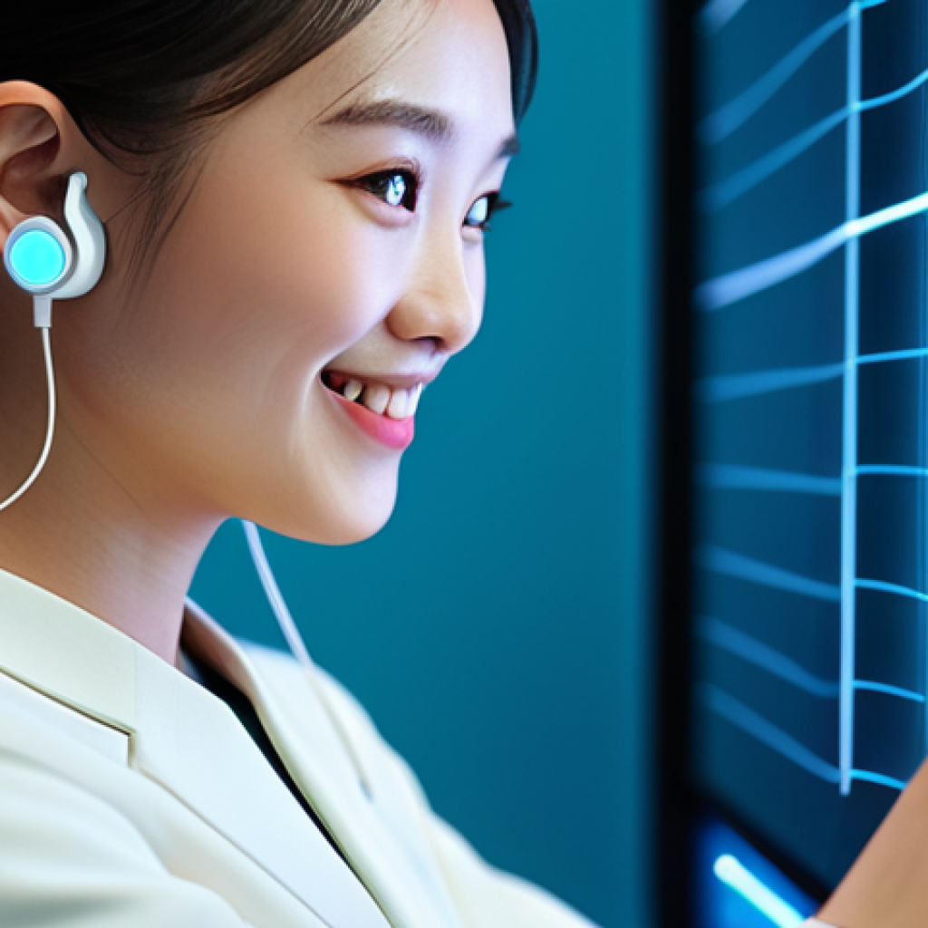 소비자 행동 변화와 디지털 트렌드 - **Personalized Customization: The AI-Powered Shopping Assistant**
Prompt: "A close-up, highly de...