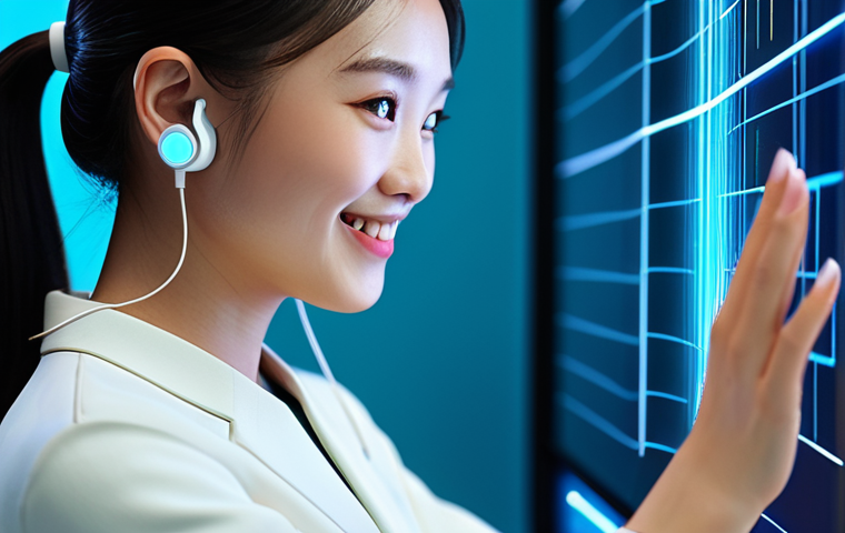 소비자 행동 변화와 디지털 트렌드 - **Personalized Customization: The AI-Powered Shopping Assistant**
Prompt: "A close-up, highly de...