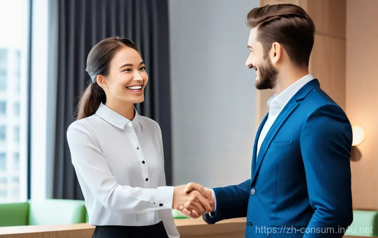 소비자중심 경영으로 성공한 기업 연구 - **Prompt for "Personalization" and "Emotional Connection":**
    "A young adult woman (wearing a fas...