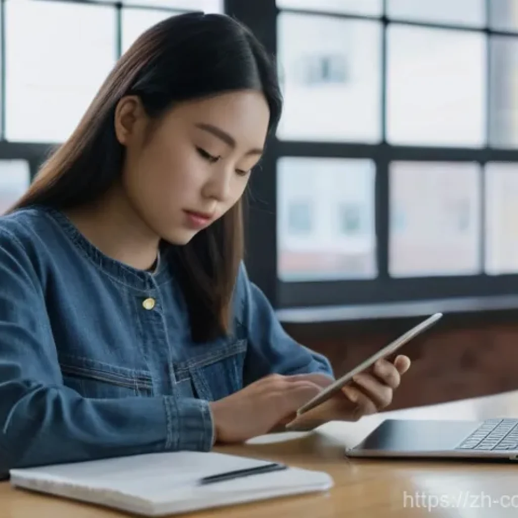 소비자 보호 관련 강연 및 세미나 후기 - A young woman, approximately 20-25 years old, with a diverse East Asian appearance, wearing a stylis...
