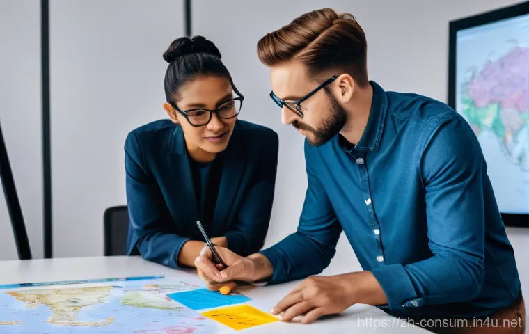 소비자전문기술사와 관련된 자격증 비교 - **Prompt:** A diverse female professional, dressed in smart casual business attire, stands thoughtfu...