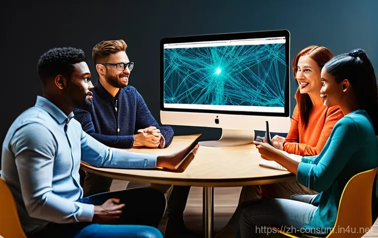 소비자전문기술사 시험 대비 사례 연구 - A focused consumer technical specialist meticulously analyzing a complex case.**
A highly detailed, ...