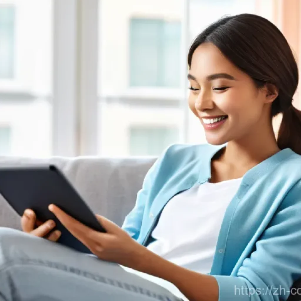 소비자 행동 데이터를 활용한 서비스 개선 사례 - **Personalized Online Shopping Experience:**
    "A diverse young adult, dressed in fashionable yet ...