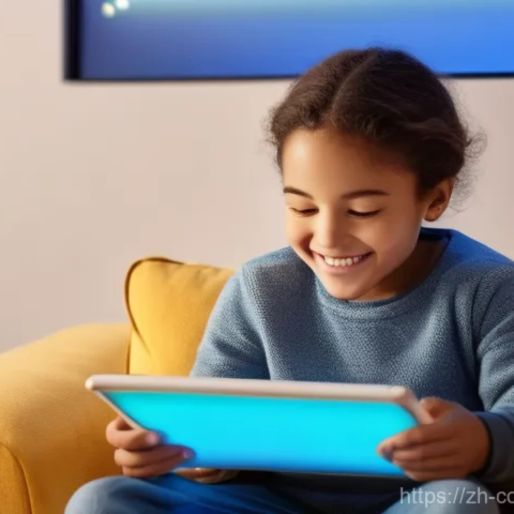 소비자 행동 데이터를 활용한 신제품 혁신 사례 연구와 분석 - **Prompt:** A heartwarming scene of a young child, approximately 6-8 years old, with a joyful expres...