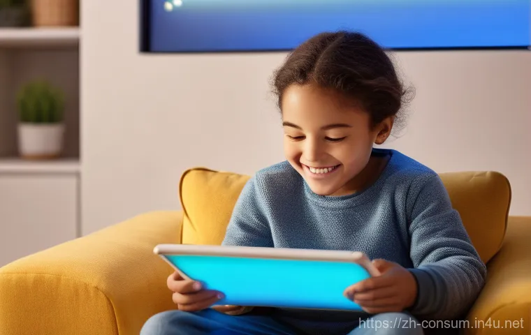 소비자 행동 데이터를 활용한 신제품 혁신 사례 연구와 분석 - **Prompt:** A heartwarming scene of a young child, approximately 6-8 years old, with a joyful expres...