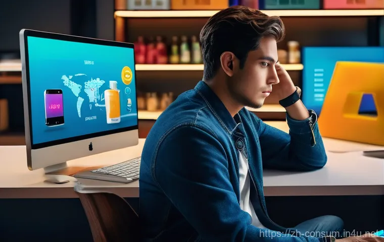 소비자 보호 관련 최신 동향과 사례 연구 - **AI Marketing Traps & Data Exploitation:**
    "A young adult, fully clothed in modern casual wear,...