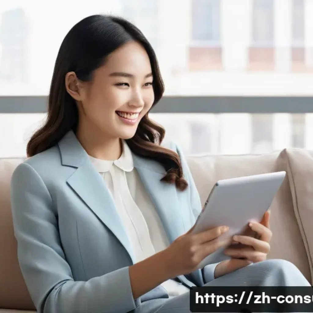 소비자 행동 데이터를 활용한 비즈니스 혁신 사례 연구와 분석 - **Personalized Recommendation:**
    "A portrait of a young, elegantly dressed East Asian woman (mid...