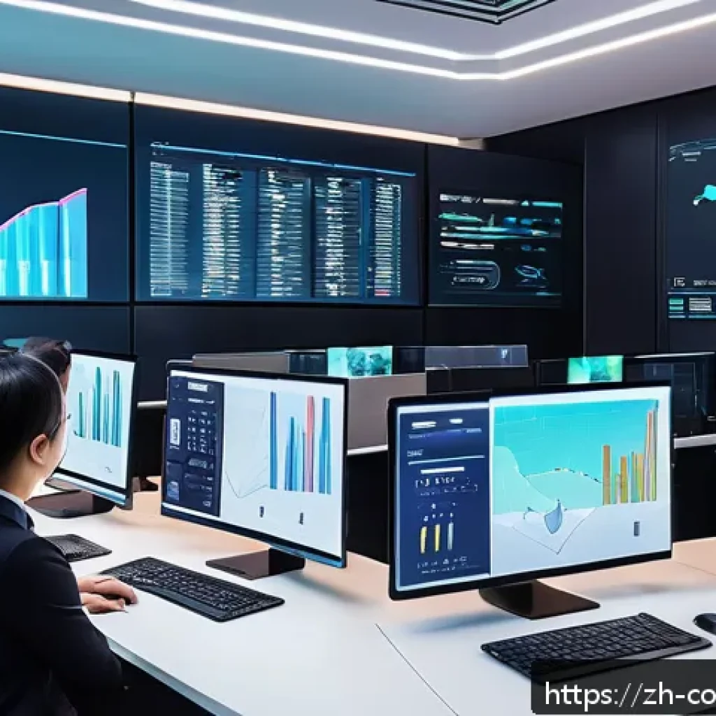 소비자 행동 데이터를 활용한 맞춤형 서비스 개발 - A modern digital marketing control room with diverse professionals analyzing multi-screen data dashb...