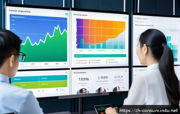 소비자중심 경영 사례 연구와 성공 요인 탐구 - A modern e-commerce platform dashboard scene showcasing a multi-dimensional customer profile with da...