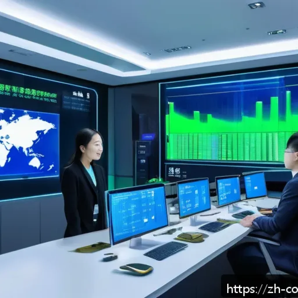소비자 행동 데이터를 활용한 미래 전망 - A futuristic marketing control room filled with large transparent screens displaying dynamic consume...